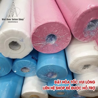 [Hàng có sẵn] - Vải không dệt trải giường (cuộn 50 tấm 80 x 180cm)