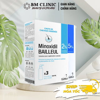 Xịt mọc tóc Minoxidil Bailleul 2% 5% 60ml
