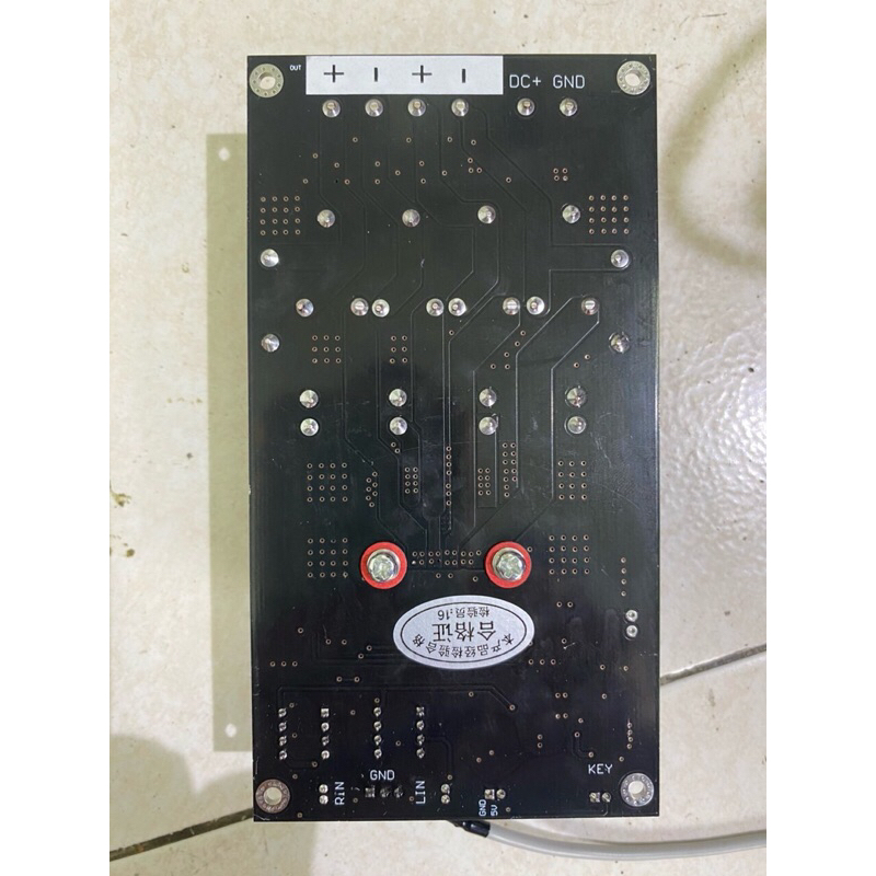 Mạch công suất âm thanh TBA3255 - 315W + 315W 2 kênh nguồn đơn 18V đến 53V Class-D audio amplifier