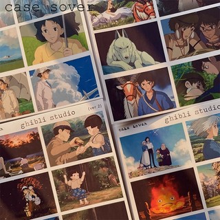 Set Sticker chủ đề Ghibli Studio trang trí Bullet Journal / Planner - Case Sover