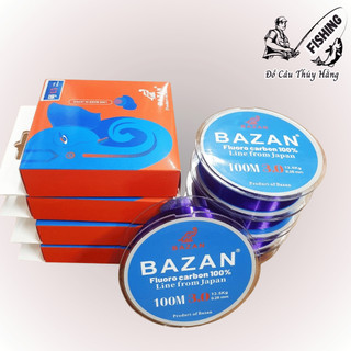 Dây câu pe bazan fluoro carbon tàng hình - cuộn 100m