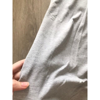 Pass thanh lý đầm polo xám size S basic dễ mặc