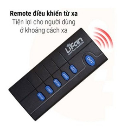 Điều Khiển Remote Quạt Lifan. Dùng Cho Tất cả quạt treo đứng trần đảo hơi nước của Lifan.