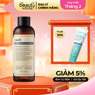 Nước Hoa Hồng Dear Klairs Supple Preparation Facial Toner 180ml