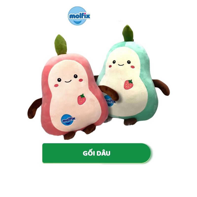 Gối dâu Molfix, Hà Mã, chuột, hổ bông Bobby