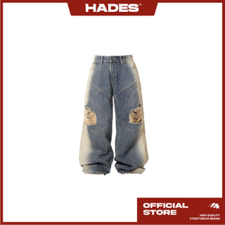 Quần Dài Unisex Vải Jean TORNADO ROUTE PANTS - HADES Brand Chính Hãng