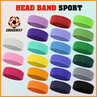 Băng Đô Nam Nữ Headband Thể Thao Băng Trán Dùng Tập Gym, Bóng Chuyền, Bóng Rổ, Cầu lông, Tennis Băng Đầu Chặn Mồ Hôi