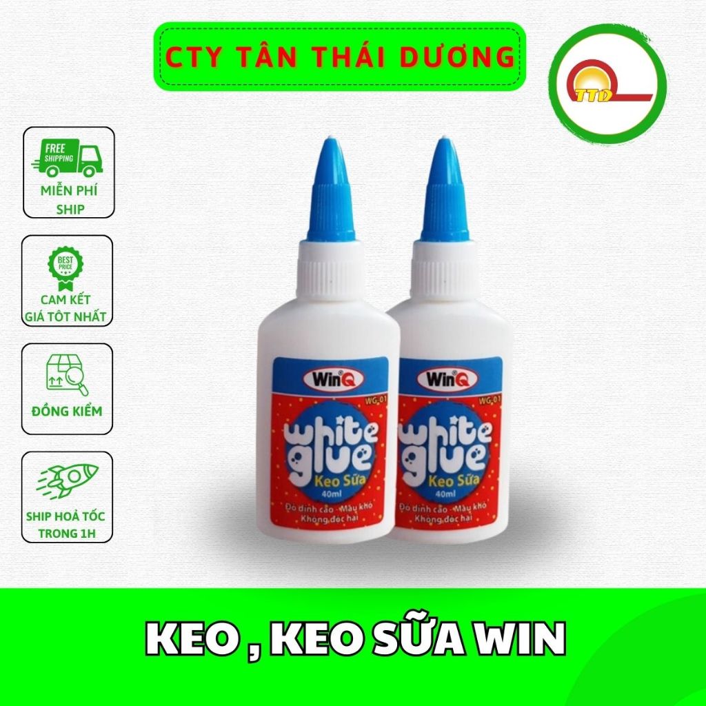 KEO , KEO SỮA WIN ,120m, 40ml