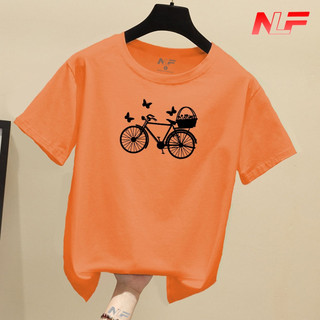 Áo Thun Nữ Tay Ngắn Form Rộng Xe Đạp Thồ AT-027 - Trending Xu Hướng - NLF Unisex Fashion
