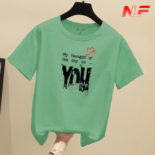 Áo Thun Nữ Tay Ngắn Form Rộng You AT-032 - Trending Xu Hướng - NLF Unisex Fashion