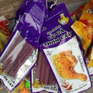 Snack ức gà thơm cay