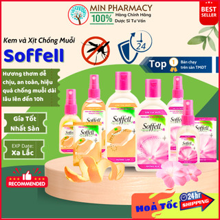 KEM BÔI DA VÀ XỊT CHỐNG MUỖI SOFFELL - Minpharmacy
