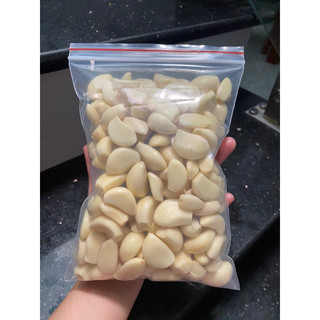 Túi 0.5kg hoặc 1kg tỏi thường bóc sẵn