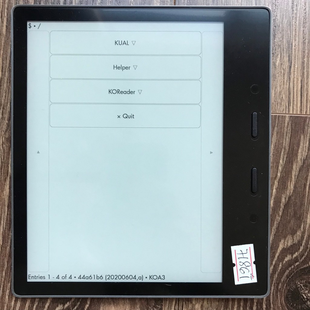 Máy Đọc Sách Kindle Oasis 3  10th 8GB CODE 71861