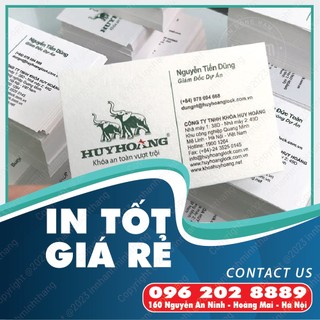 [HỎA TỐC] XƯỞNG IN CARD VISIT Giấy Mĩ thuật - In card visit - Giá tận gốc - THIẾT KẾ THEO YÊU CẦU