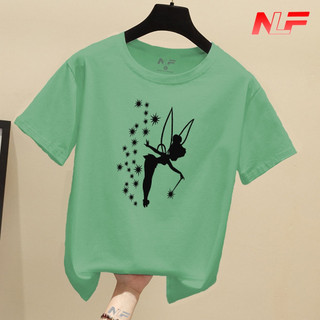 Áo Thun Nữ Tay Ngắn Form Rộng Thiên Thần AT-035 - Dễ Phối Trang Phục - Trending Xu Hướng - NLF Unisex Fashion