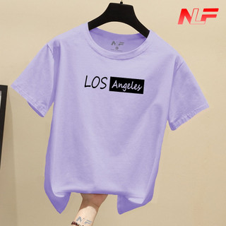 Áo Thun Nữ Tay Ngắn Form Rộng Los Angeles AT-039 - Phù Hợp Mọi Vóc Dáng - Trending Xu Hướng - NLF Unisex Fashion