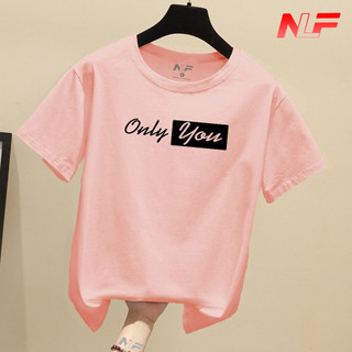 Áo Thun Nữ Tay Ngắn Form Rộng Only You AT-037 - Trending Xu Hướng - Phù Hợp Mọi Vóc Dáng - NLF Unisex Fashion