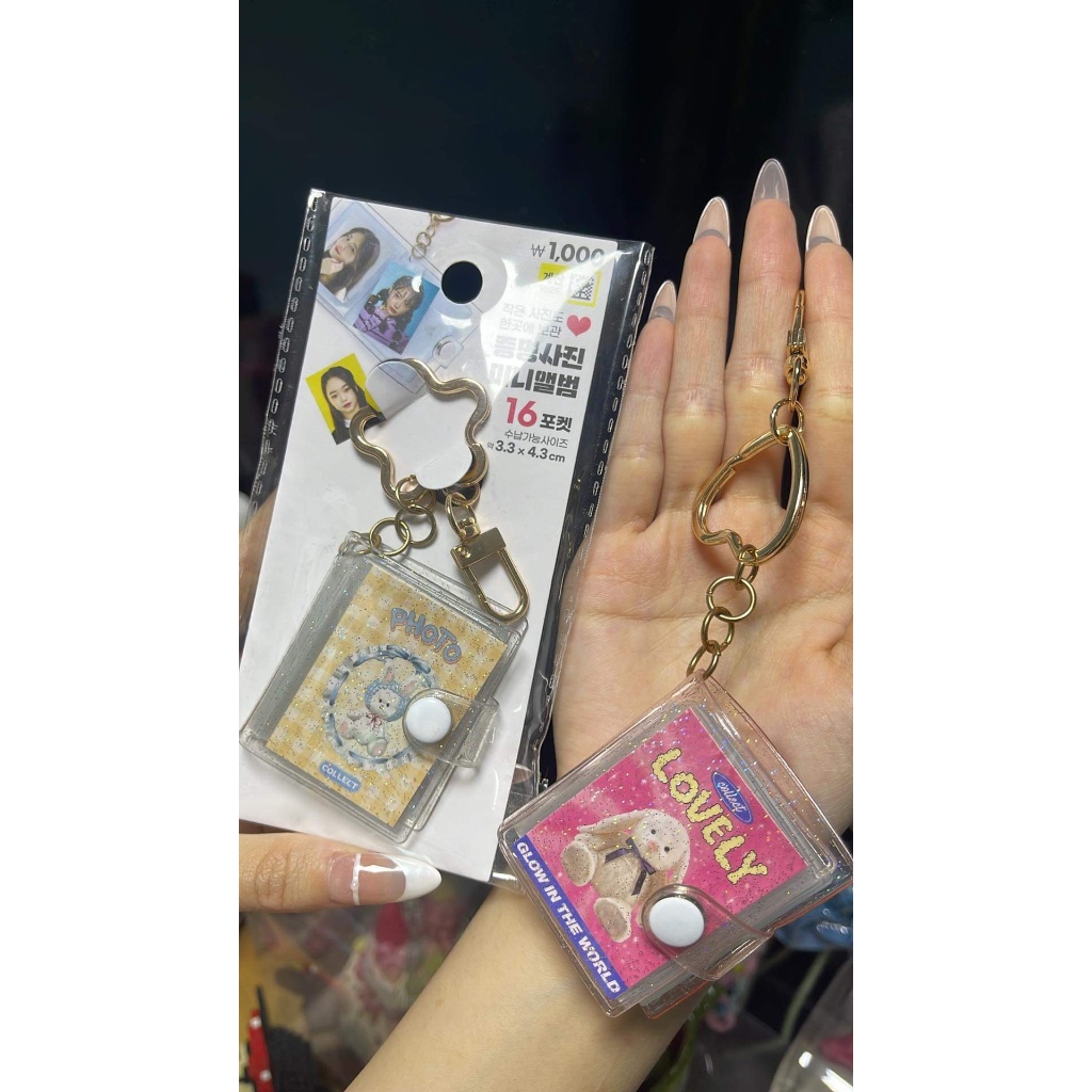 [Daiso Hàn] sổ đựng ảnh collect book trong suốt
