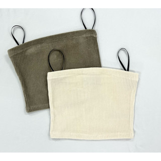 Áo ống vải nhung F21