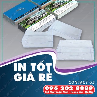 - hộp đựng card - mika cứng - xưởng in card visit - in card visit - giá tận gốc - thiết kế theo yêu cầu