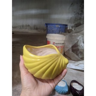 Chậu sứ hình Ốc