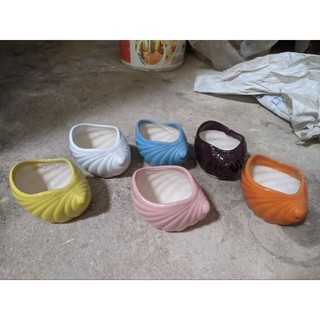 Chậu sứ hình Ốc