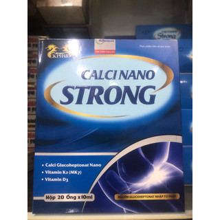 Thực phẩm bảo vệ sức khoẻ - canxi nano strong