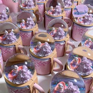 [Limited Stock] STARBUCKS CỐC SỨ CHERRY BLOSSOM GLOBE MUG 89ML