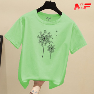 Áo Thun Nữ Tay Ngắn Form Rộng Bồ Công Anh AT-046 - Trending Xu Hướng - Phù Hợp Mọi Vóc Dáng - NLF Unisex Fashion