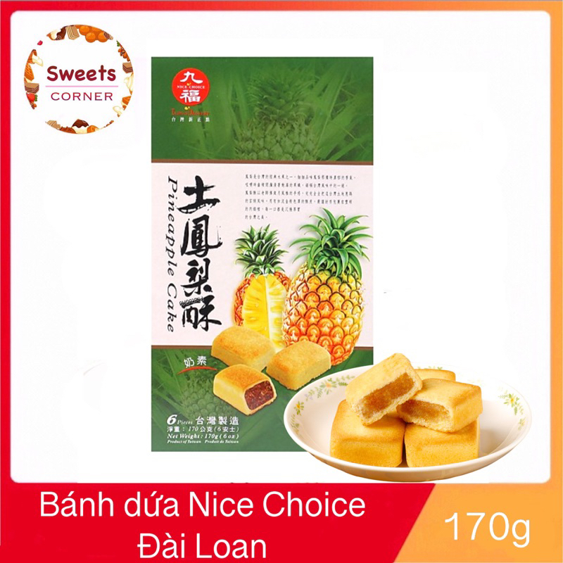 Bánh Dứa Nice Choice Pineapple Cake (170g)