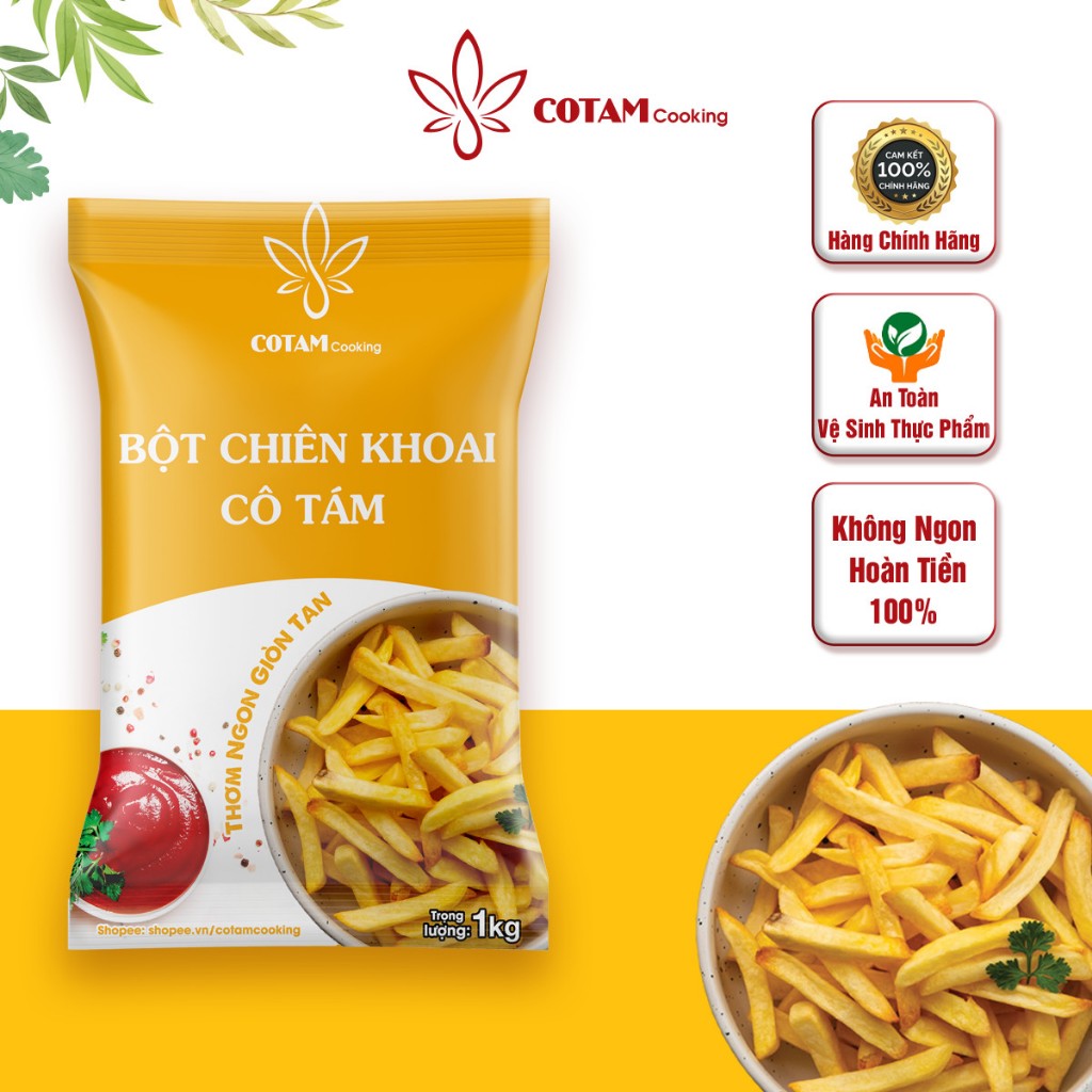 Bột chiên khoai cô Tám 1kg