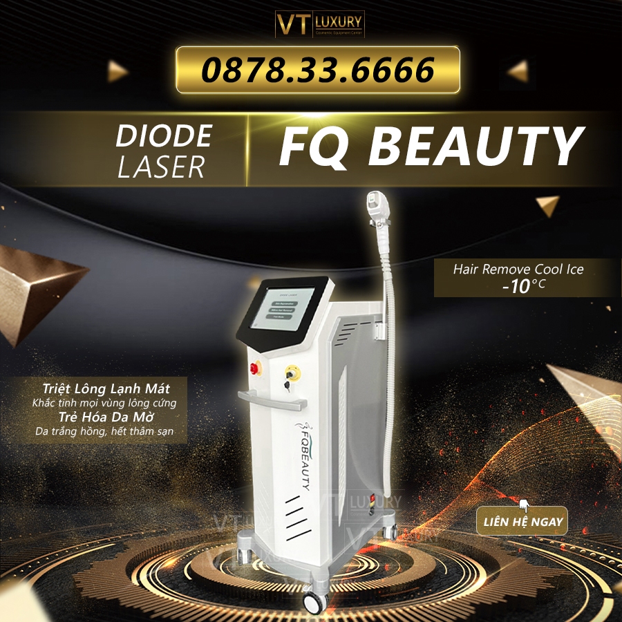 Máy Triệt Lông Diode Laser 808nm FQ Beauty Bắc Kinh