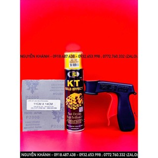 Sơn xịt mạ vàng Sparkle Gold Bosny (185)