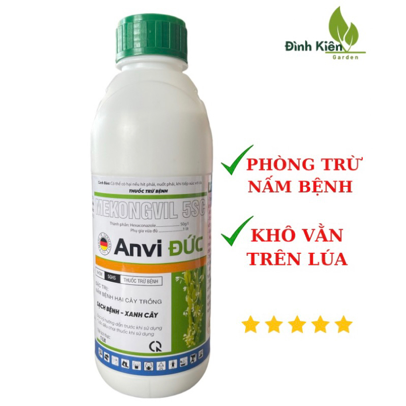 Phân bón ANVIL ĐỨC - SẠCH BỆNH XANH CÂY. (chai 1 L)