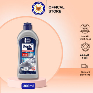 Tẩy cặn canxi, đánh bóng đồ inox Denkmit Đức 300ml