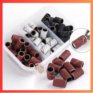 Hộp đầu mài giấy nhám nail