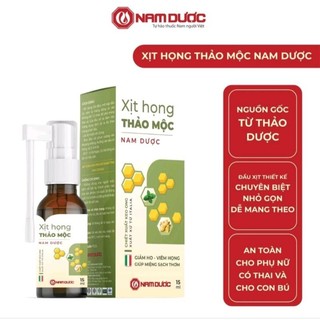 Xịt họng thảo mộc nam dược