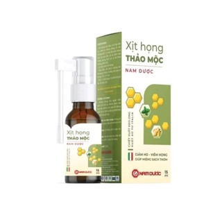 Xịt Họng Thảo Mộc NAM DƯỢC ( Chính Hãng)