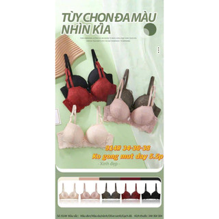 Combo 2 áo lót nữ đệm nâng ngực 5.5cm shop giao màu ngẫu nhiên 914