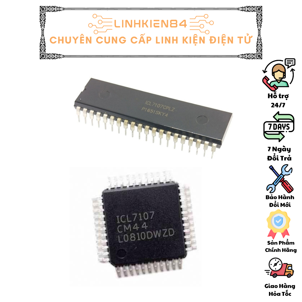 IC Chức Năng ICL7107