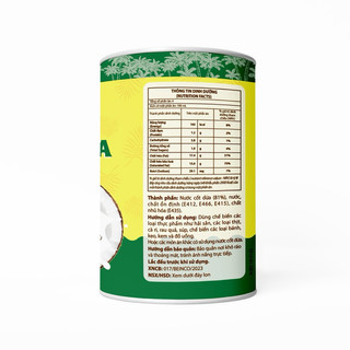 Nước Cốt Dừa Bến Tre Delta CoCo lon 400ml