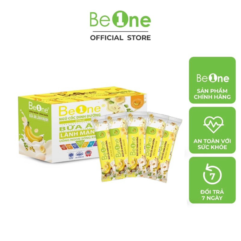 NGŨ CỐC BEONE VỊ CHUỐI hộp nhỏ 5GÓI