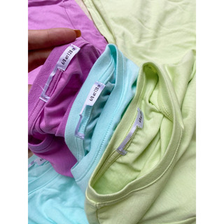 Áo Phông Bé Gái Cotton Basic Mềm GÊ