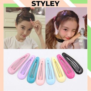 Kẹp tóc mái mini nhiều màu dễ thương phong cách hàn quốc phụ kiện trang sức Styley A005