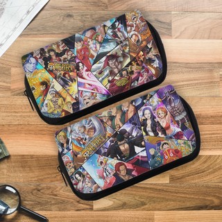 Hộp Bút Hình One Piece, Túi Đựng Bút Bằng Vải Hai Lớp Đa Năng Độc Đáo (mẫu mới nhất)