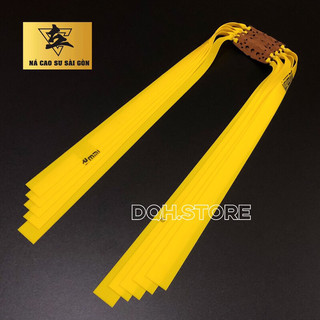 Dây thun cao su chính hãng Precise khổ Full tay đã buộc sẵn da 3 lỗ độ dày dây 0.55mm