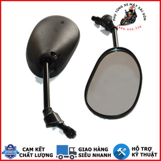 Kính/gương chiếu hậu wave/ rs/ rsx/ s110/ blade - chân 10 ly gắn mọi loại xe