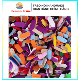 Miếng lót nỉ, phôi kẹp tóc bằng vải dạ cắt sẵn làm kẹp giọt nước handmade size 5 cm và 6 cm