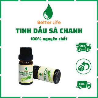 Tinh dầu sả chanh thiên nhiên nguyên chất làm thơm phòng, khử mùi toilet, xe oto Better Life